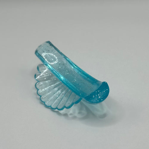 Blue Sparkle Rods- C-Curl